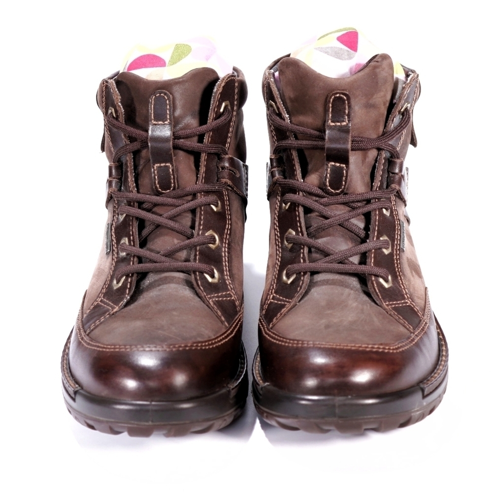 Ecco Gore-Tex leather and nubuck women's boot 7.5